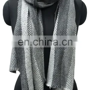 New Styles Pashmina Wool Shawls , Stoles 2016 Herringbone Pashmina Shawls thumbnail-4