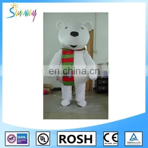 2016 Adult Bear Costume/adult Polar Bear Costume on Sale thumbnail-2