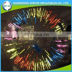 Best Quality 1.0mm PVC Material Inflatable Shinning Zorb Ball thumbnail-1