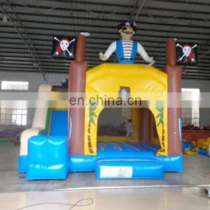 Commercial Grade Customized Inflatable Pirate Combo,pirate Combo Bouncer, Inflatable Catsle thumbnail-1