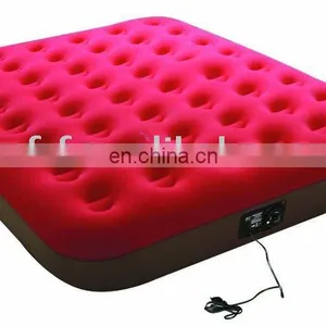 Air Bed/Inflatable PVC Flocked Bed/Inflatable Flocked Air Bed thumbnail-1