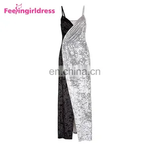 Elegant Stylish Evening Women Party Maxi-Length Sling Midi Dress thumbnail-4