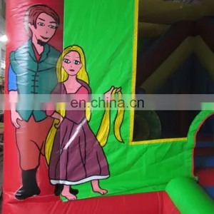 Inflatable Prince Castle Combo Jumper Slide Inflatable Prince Jumper Combo for Kids thumbnail-4