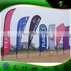 Cheap Fiberglass and Aluminum High Quality Used Beach Flag Pole thumbnail-1