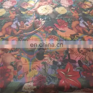 Printed Organza Fabric thumbnail-1