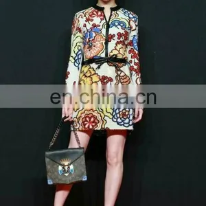 2015 Long Sleeve Dress Women Wear thumbnail-2