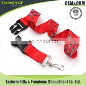 Top Quality Cheap Sublimation Key Polyester Lanyards With Movable Clip thumbnail-5