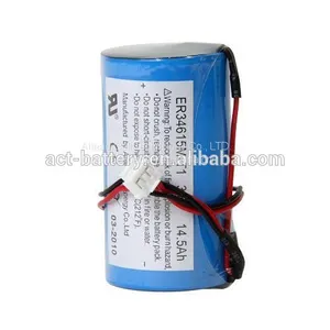 Primary Li-SOCl2 3.6V Lithium ER34615m Battery thumbnail-2
