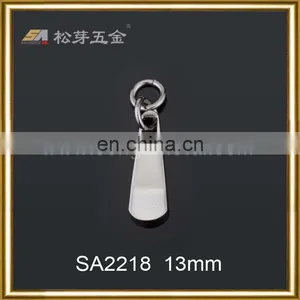 Strong Holder Metal Silver Plated Zipper Puller for Handbag thumbnail-2