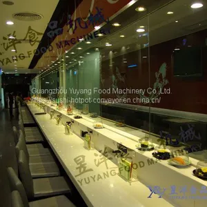 Catering Rotary Conveyor Belt Sushi Food Delivery System - Michaeldeng@gdyuyang.com thumbnail-4