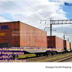Suzhou to Minsk 144809 FCL Cargo Train Freight Belarus Railway Logistic Service thumbnail-4