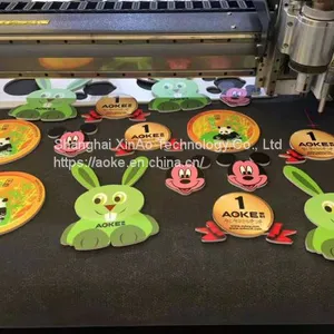 Aoke-DCZ70 PVC Forming Cutting Machine (Packaging Printing Advertising Foam Gasket Sticker Acrylic PVC KT CAD CAM) thumbnail-5
