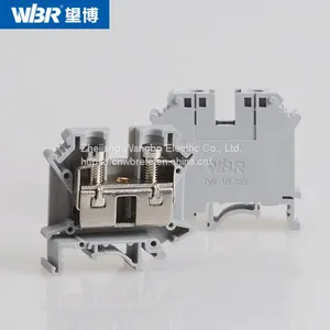 Din Rail Terminal Blocks UK35B Pure Copper Connector Screw Terminal Block thumbnail-5