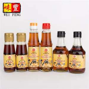 Wholesale Price HACCP BRC Supplier OEM 110ml 150ml 200ml 625ml Chinese Sesame Oil thumbnail-1