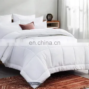 Fashion King Bedroom Bed Set Plain Medium Weight Reversible Comforter thumbnail-2