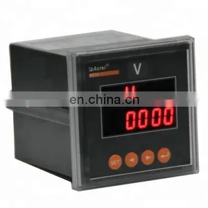 Intelligent Digital Panel Smart DC Voltmeter, Single-Phase DC Electric Volitage Meter, ACREL PZ72-DV thumbnail-2