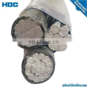 Overhead AAC Conductor XLPE Insulated 4AWG Duplex ABC Cable thumbnail-6