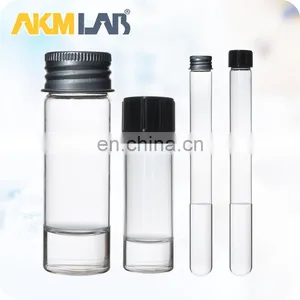 AKM LAB Glassware Pyrex Glass Test Tube With Cork Lid thumbnail-1