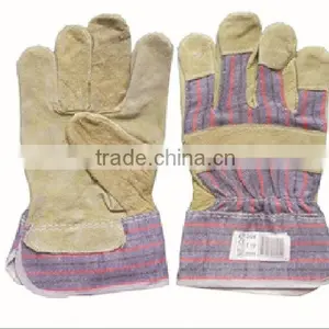 Hot Sale High Quality Cheap Price Working Glove/ Leather Gloves/ Full Palm Leather Hand Work Gloves thumbnail-1