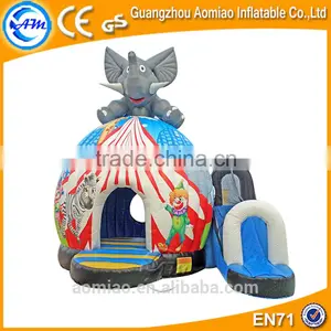 Lovely Inflatable Bounce House China Jump Castle for Sale Custom Catoon Inflatable Bounce House for Kids thumbnail-1