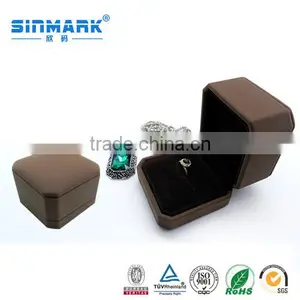 SINMARK Customized 2016 Luxury Leather Foam Inserts Jewelry Box Gift Box for Necklace/ring/pendant/bracelet Box thumbnail-5