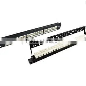 24 Port Cat6 Fiber Optic Patch Panel thumbnail-1