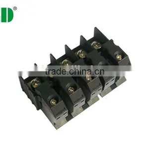 Pitch 12.7mm 600V 60A Panel Mount Connector Perforation Terminal Blocks Through Panel Terminal Connectors thumbnail-1