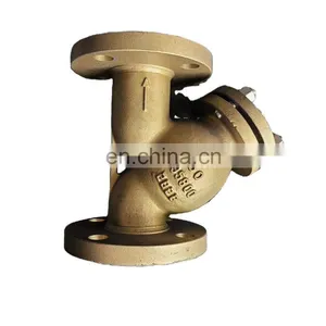 Y Type Strainer Manual Operation Mesh Copper B62 C95800 Body Materials Flange End thumbnail-1