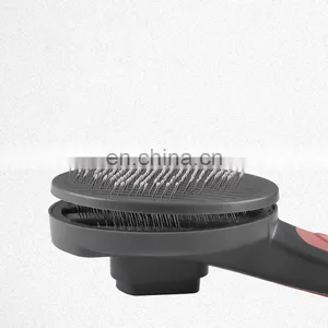 New Multifunction Hot Selling Cat Dog Lint Removal Self Cleaning Pet Hair Deshedding Tool Dog Grooming Brush thumbnail-3