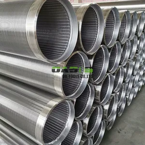 6inch Stainless Steel 316L Continuous Slot Wire Wrapped Johnson Screens Pipe thumbnail-2