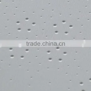 Insulated Decorative Wall Figured Ceiling Colored Cement Board-perforated Acoustic Ceiling Tiles thumbnail-1