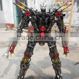 Iron Motif Robot Man for Shopping Mall thumbnail-5