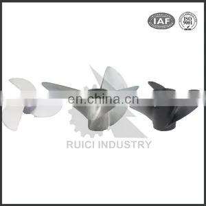 High Speed Wear 3 Blades Stainless Steel Marine Propeller thumbnail-4