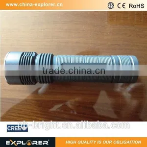 HIGH LUMEN RECHARGEABLE ALUMINUM LED FLASHLIGHT thumbnail-4