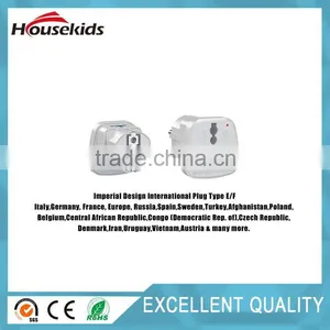Schuko Plug Adapter Type E/F for Germany, France, Europe, Russia & More - High Quality - CE Certified - RoHS Compliant thumbnail-4