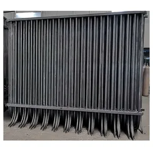 Heavy-Duty Galvanized Steel Fence Panels - Long-Lasting, Rust-Resistant Security thumbnail-6
