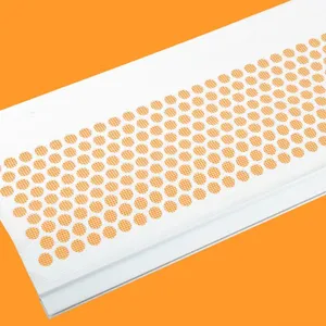 Factory Direct Sale Leaf Protection PVC Gutter Guard Vinyl Mesh Guard thumbnail-5