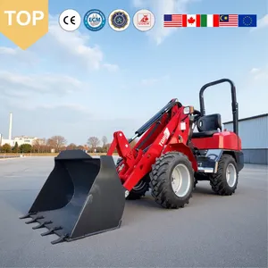 Quickly Shipping TH180L Wheel Loader Hydraulic Diesel 4X4 Mini Wheel Loader With CE/ EUOR V for Sale thumbnail-3