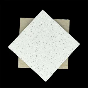 Mineral Fiber Suspended Ceiling Panel for Schools/Hospitals - Moisture Proof RH90 & Easy Installation thumbnail-5