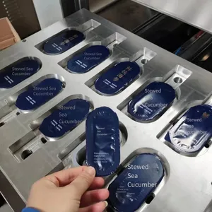 Freshly Stewed Sea Cucumber Sealed Box and Fresh - Locking Modified Atmosphere Packaging Machine, Vacuum Packaging and Sealing Machine for Boxed Sea Cucumbers thumbnail-4