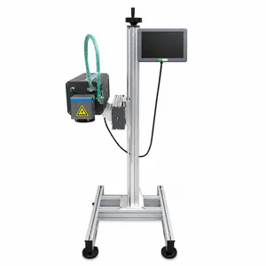 GCA Series 30W Flying CO2 Laser Marking Machine for Date Batch Logo QR Code Barcode Marking thumbnail-2