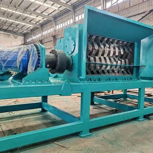 Heavy Duty Cross Cut Shredder Machine Double Shaft Shredder thumbnail-1