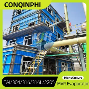 MVR Evaporation Concentration Crystallization Equipment for High-Salinity Wastewater Zero Discharge thumbnail-4