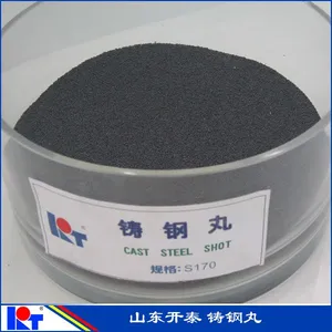High Carbon Cast Spherical Steel Shot S170/S0.5mm With ISO 9001 & ISO 14001 Certificate thumbnail-2