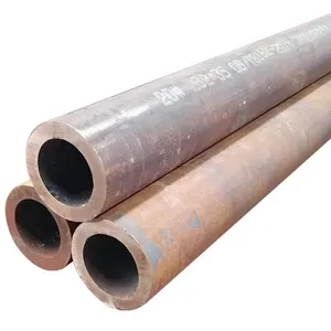 20# Seamless Carbon Steel Round Tube Cold Drawn OD 6-108mm Wall 1-10mm for Precision Machinery Parts thumbnail-1