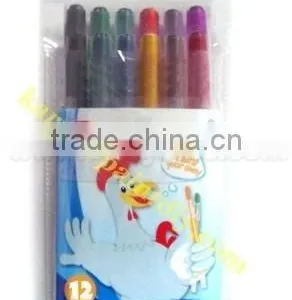 12-Color Long Crayon 2880A thumbnail-1