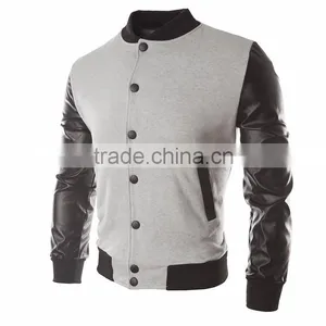 2016 Top Quality Wool Custom Letterman Baseball College Varsity Jacket thumbnail-1
