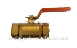 Lead Free Brass Drain Ball Valves With Compression Ends thumbnail-1