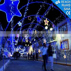 Outdoor LED Christmas Light Street Decoration LED Arch Light Motif Lights thumbnail-1