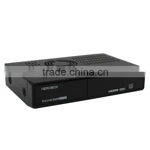 Stable Quality!strong DVB S2 T2 C Tuner Herobox EX3 HD is Better Than Magicbox MG4 Enigma 2 Linux os Digital Satellite Receiver thumbnail-4